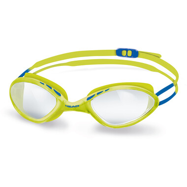 Gafas de natación HEAD TIGER RACE MID Transparente/Verde 0